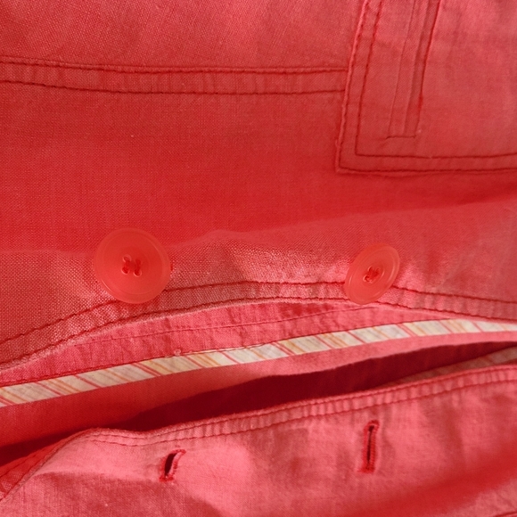 Size 8 Linen Olsen Pink Blazer - Picture 10 of 10